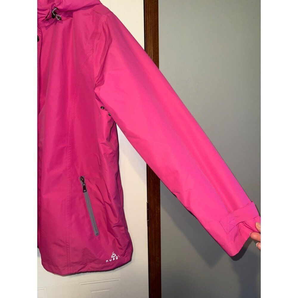 Nauge PinkโFloralโ Magic Print Raincoat Q4877HE-756 Sz 1X - Picture 10 of 16